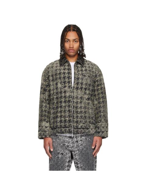 Black D-Elmo-Fsh Denim Jacket