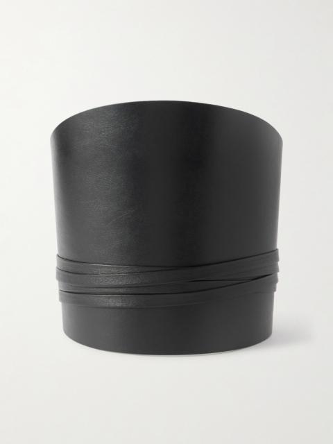 Undone Leather Waist Belt