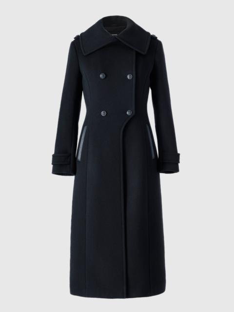 ELODIE-R double face wool tailored coat