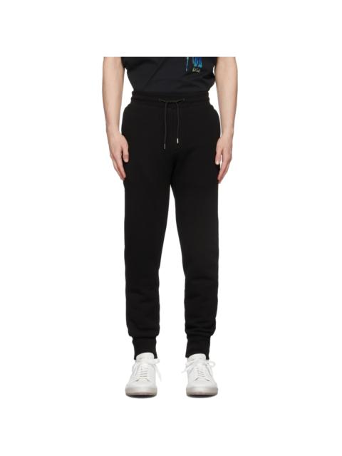 SSENSE Exclusive Black Brush Stroke Sweatpants