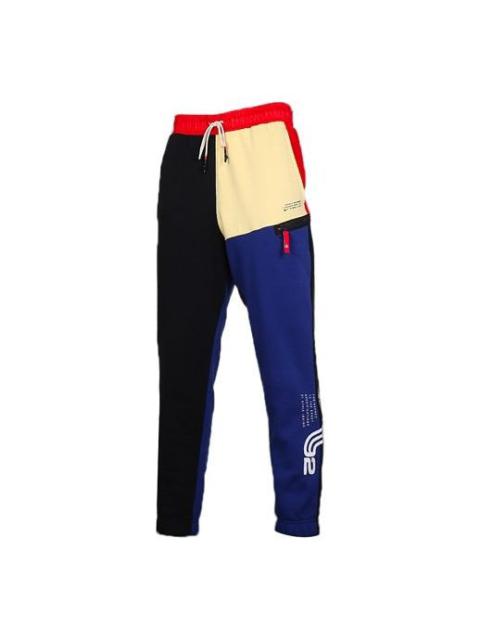 Nike Kyrie Irving Basketball Casual Sports Fleece Knit Long Pants Colorblock BV9289-011