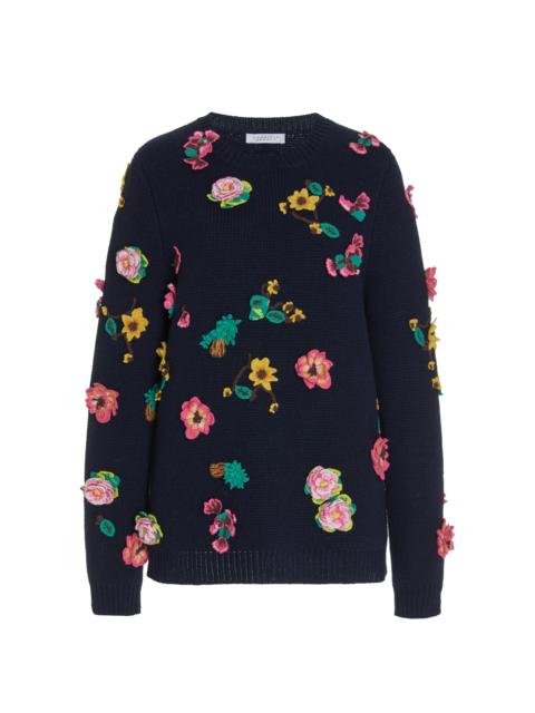 Nola Crewneck in Aran Cashmere