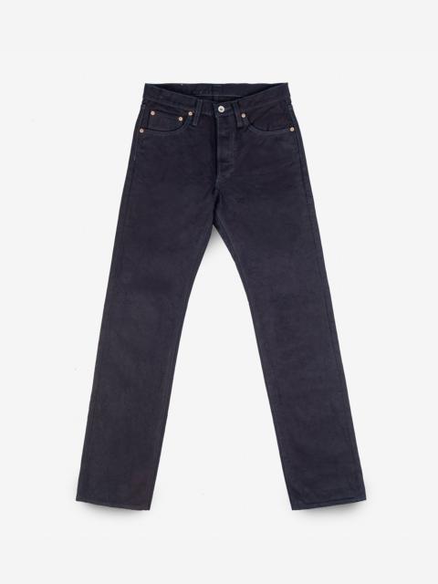 IH-634S-142IB 14OZ SELVEDGE DENIM STRAIGHT CUT JEANS - INDIGO/BLACK