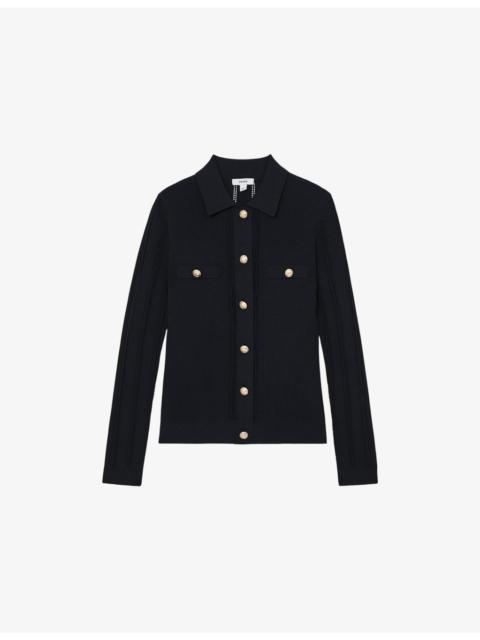 Harri Button-Through Knitted Top