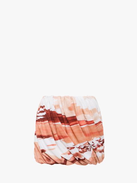 ROLLED HEM SKIRT