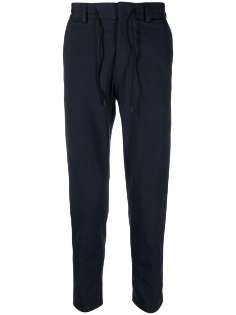 technical-jersey slim-cut trousers