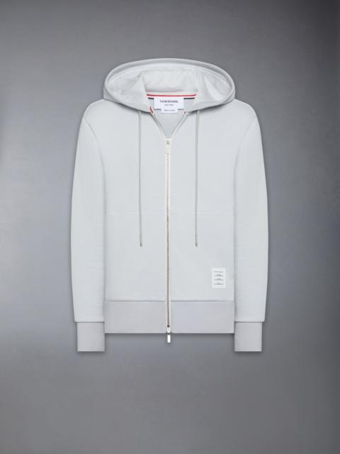 LOOPBACK JERSEY 4-BAR ZIP UP HOODIE