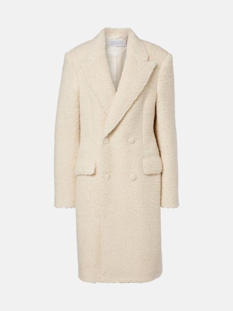 Cashmere and silk coat