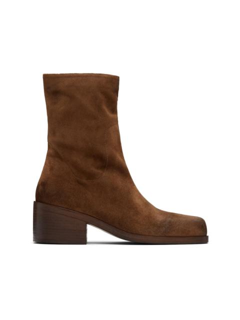 Brown Cassello Ankle Boots