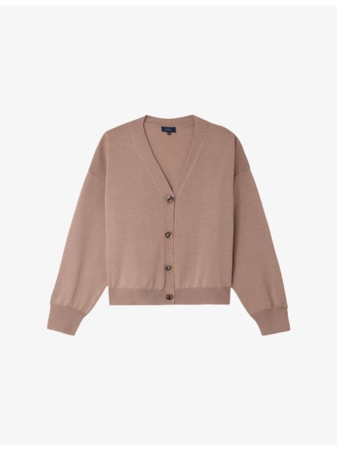 Idem Relaxed-Fit Wool Cardigan