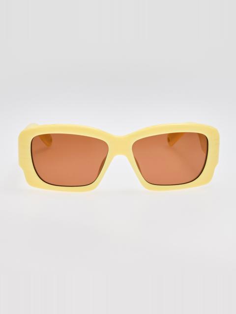 Croisiere Sunglasses in Yellow Stripe