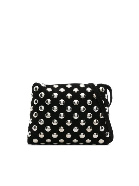 Lina metal-studded clutch bag
