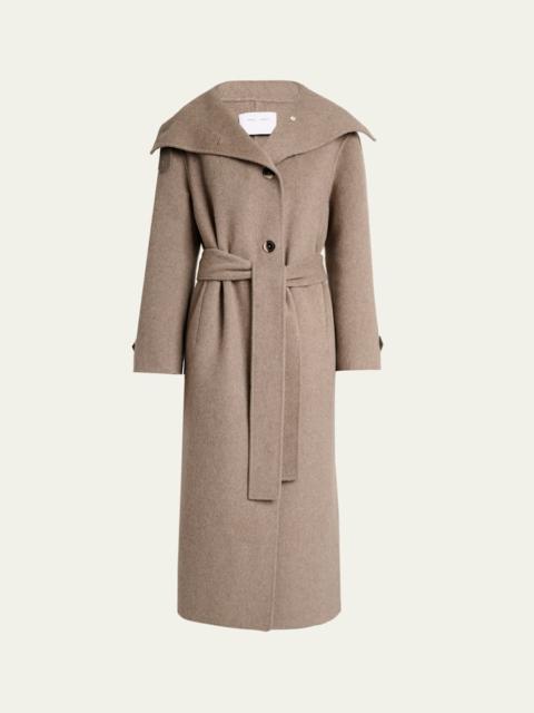 Corey Splittable Wool Maxi Coat