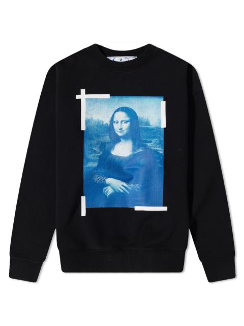 Off-White Mona Lisa Over Crew Sweat