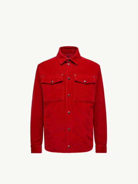 Ambroisie Corduroy Down Shirt Jacket