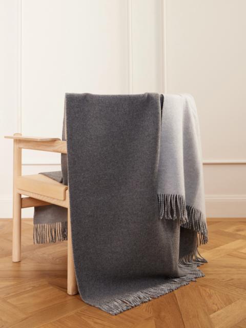Fringed Cashmere Blanket