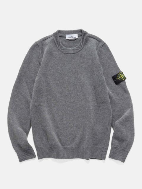 Reverse Stitch Lambswool Sweater Melange Cement