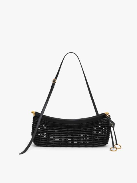 LE CLICK EAST WEST MEDIUM BAG IN BRAIDED CALFSKIN
