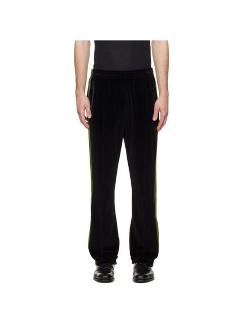 Black Narrow Track Pants