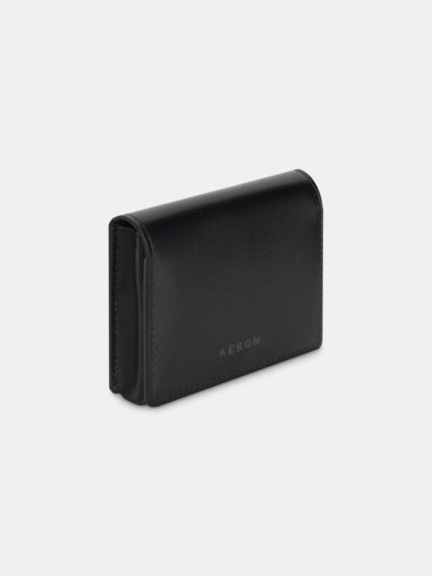 RAYA
Leather flap wallet