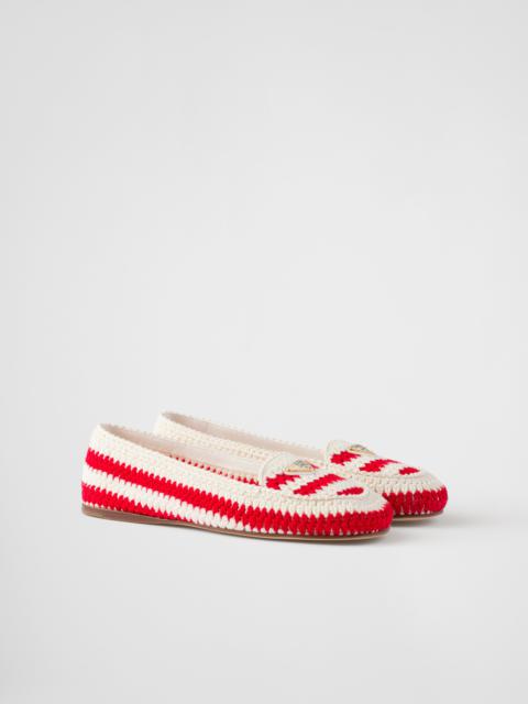 Crochet loafers