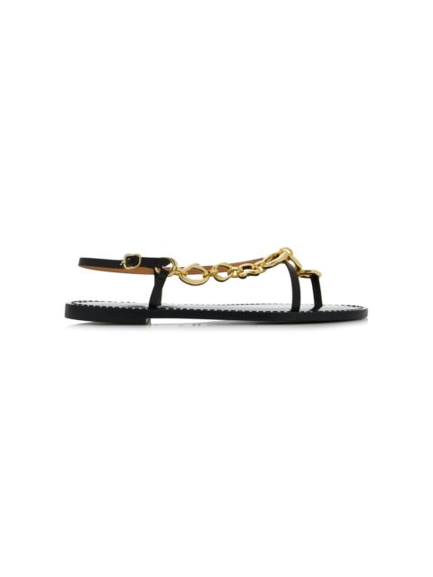 The Kilifi Leather Sandals black