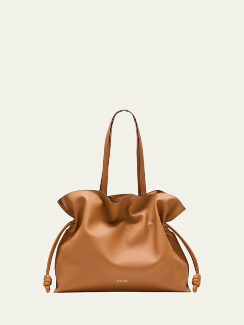 Flamenco XL Leather Shoulder Bag