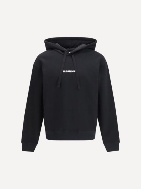 Cotton logo-detail Hoodie