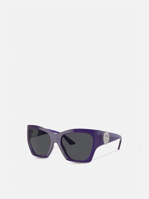 Medusa Runway Squared Sunglasses