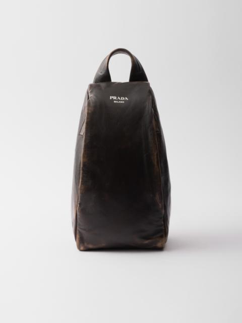 Nappa leather backpack
