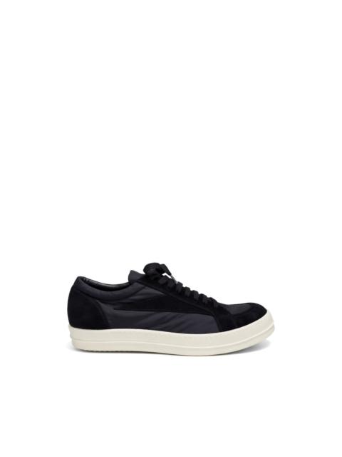 panelled low-top sneakers