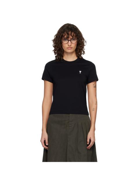 Black Ami de Coeur Cropped T-shirt