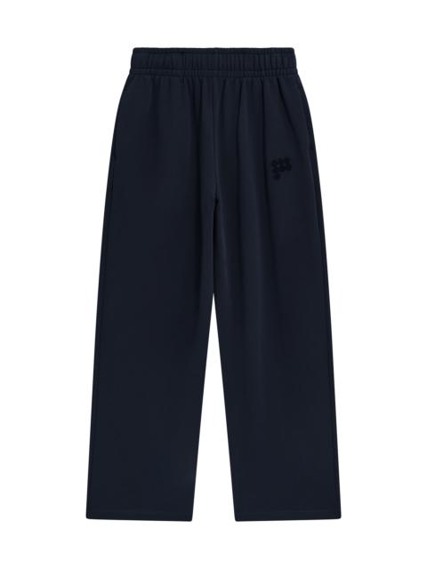 Womens Straight Leg Track Pants - Midnight Navy