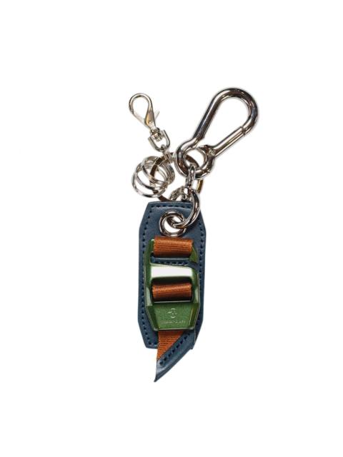 Hook Buckle Key Ring Navy