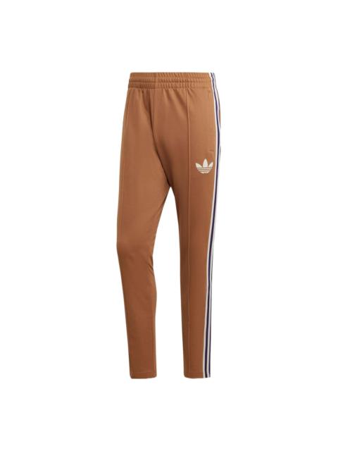 Men's adidas originals Striped Tp Side Classic Logo Printing Straight Sports Pants/Trousers/Joggers 
