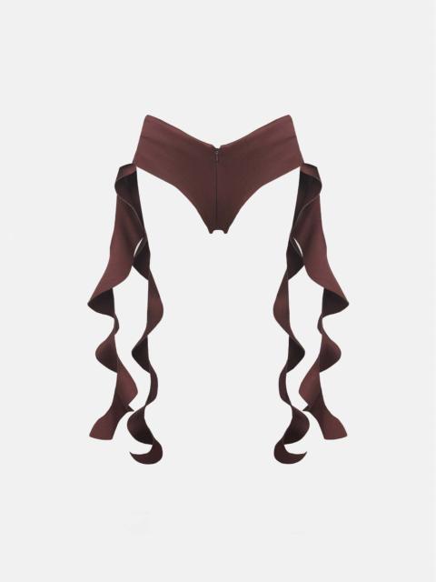 RAPUNZEL HOTPANTS OLD MONEY BROWN