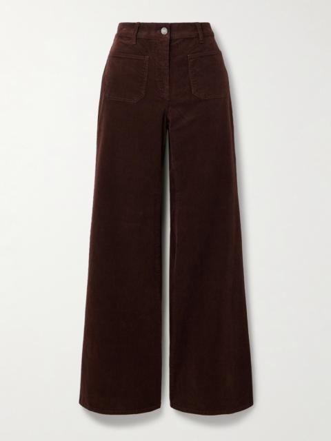 Florence Cotton-blend Corduroy Flared Pants