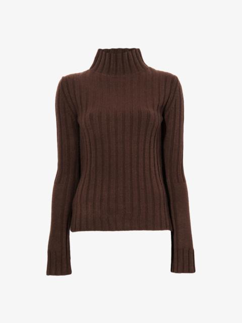Haven Sweater in Midweight Cashmere Rib