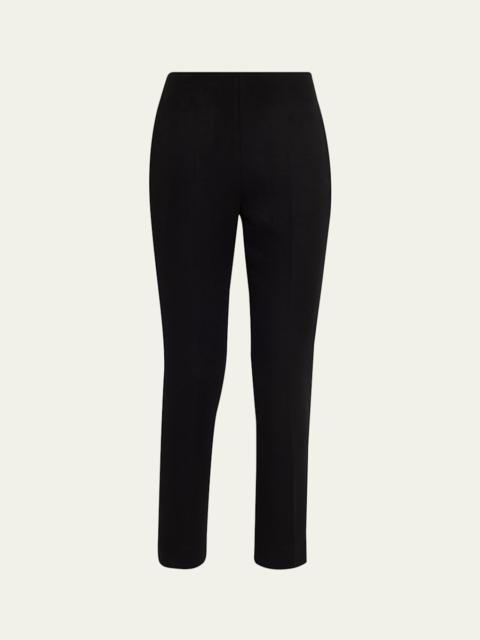 Ralph Cashmere Slim-Leg Ankle Trousers