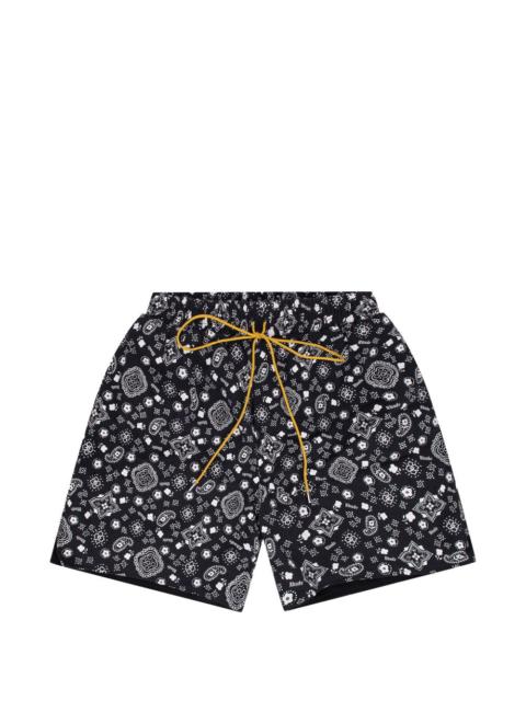 Ssense Exclusive bandana shorts