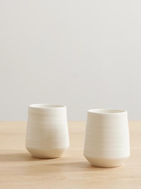 Tradition Set Of Two Ceramic Cups