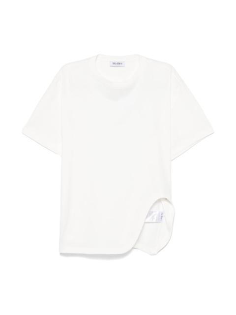 Asymmetric cotton t-shirt