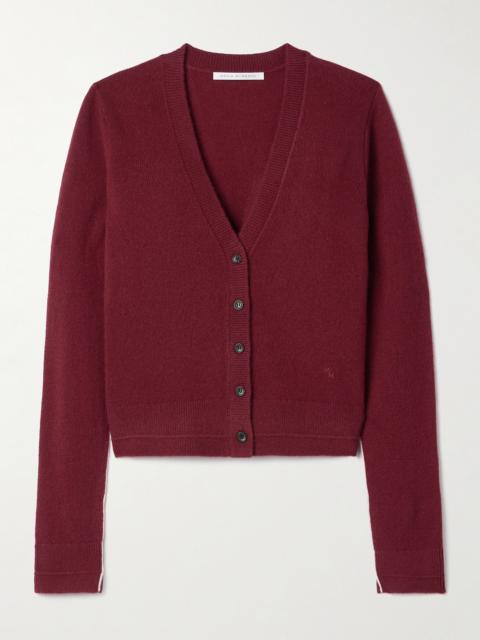 Shrunken Wool And Cashmere-blend Cardigan