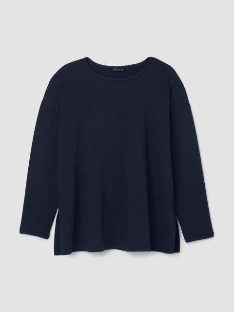 Cozy Brushed Terry Hug Long Box-Top