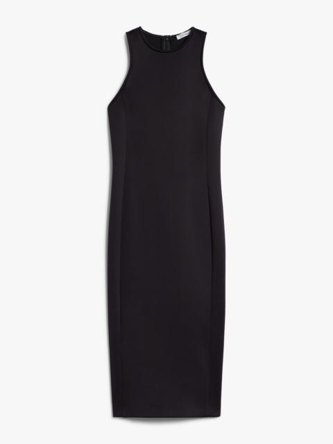 VETTA Pinstriped double jersey dress