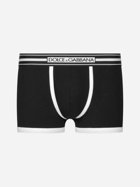 Two-way-stretch cotton jersey regular-fit boxers
