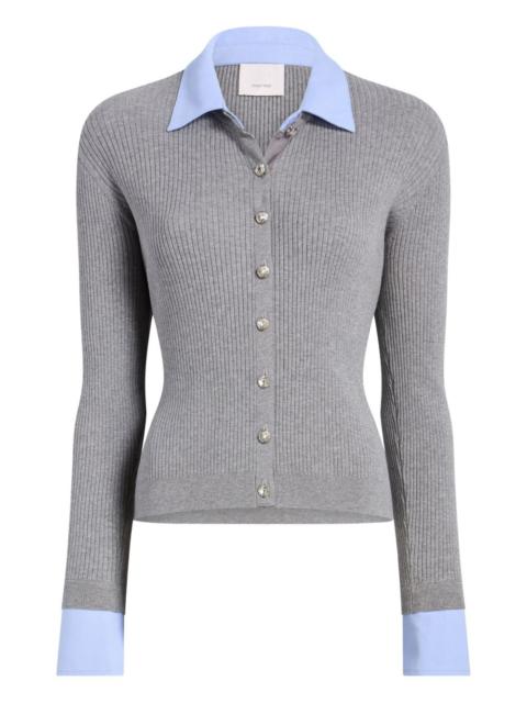 Soma ribbed buttoned cardigan