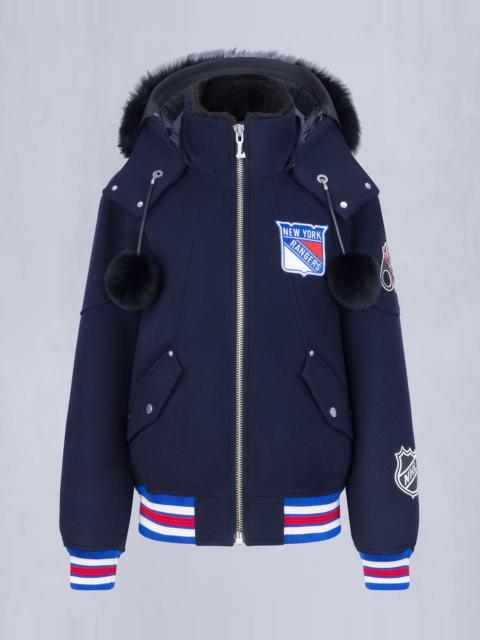 NHL X MOOSE KNUCKLES RANGERS BOMBER JACKET