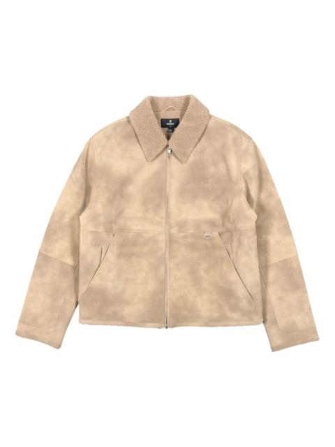 shearling-collar jacket