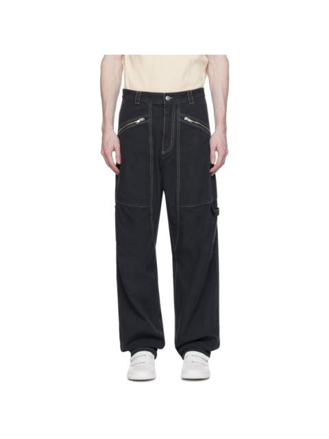 Black Farker Trousers